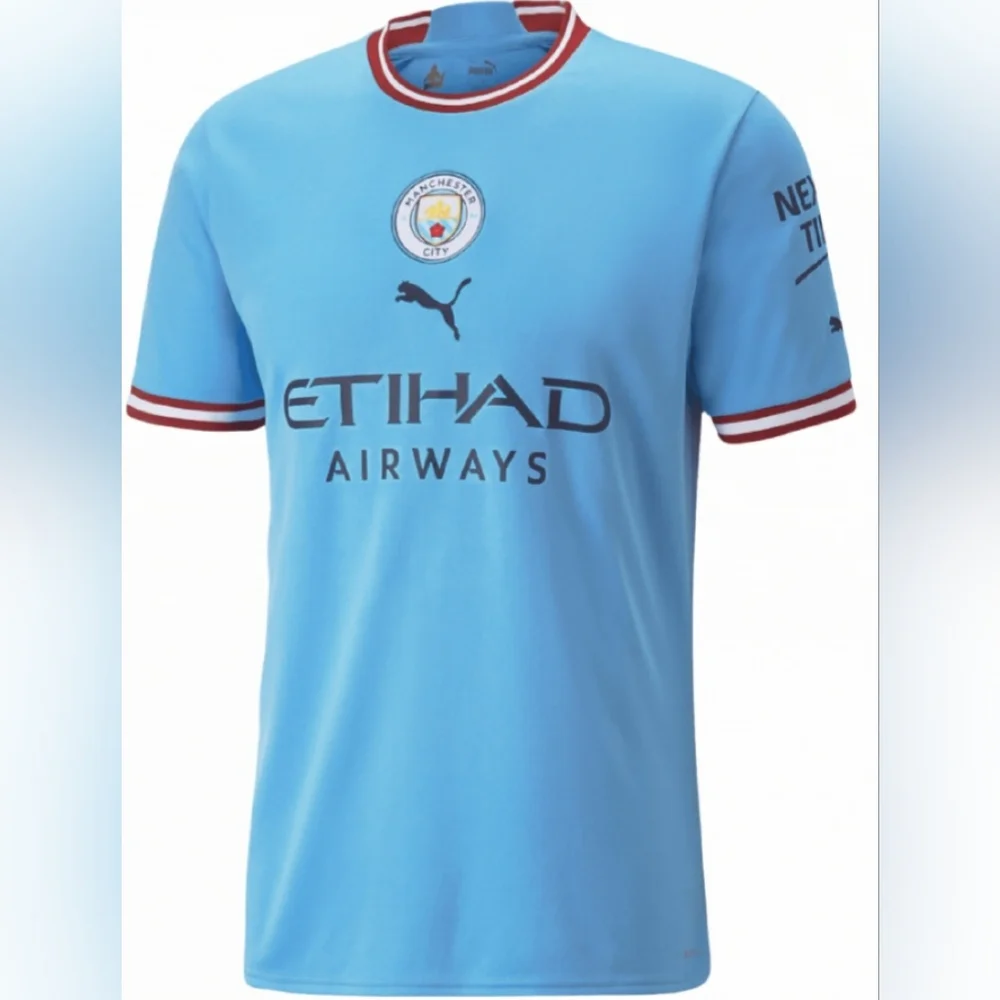 Boys 22/23 Manchester City Home Jersey - Picture 1 of 8